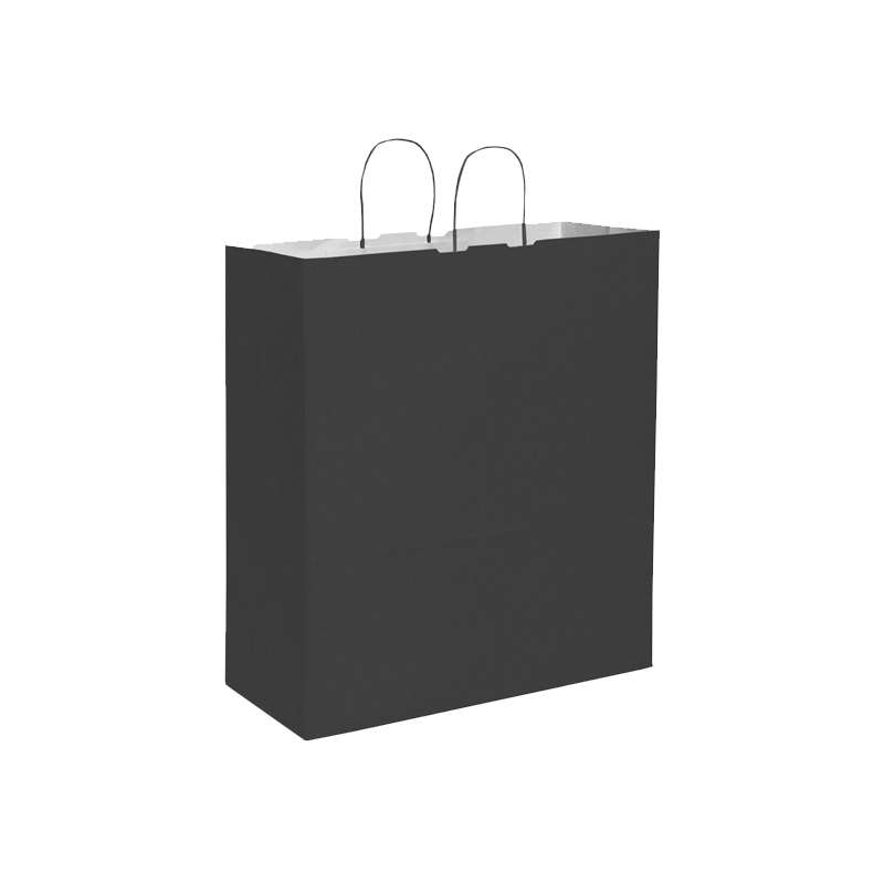 Shopper in carta da personalizzare con scritte f.to 36x41x12 cm. - cod. PG033