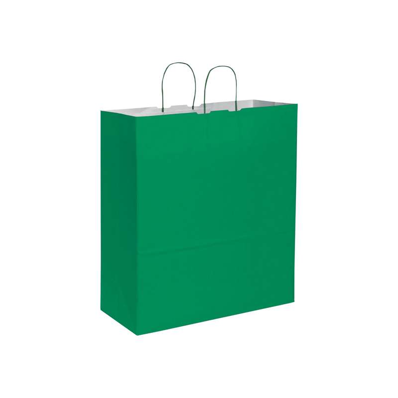 Shopper in carta da personalizzare con scritte f.to 36x41x12 cm. - cod. PG033