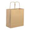 Shopper in carta naturale personalizzate f.to 18x21x8 cm. - cod. PG051