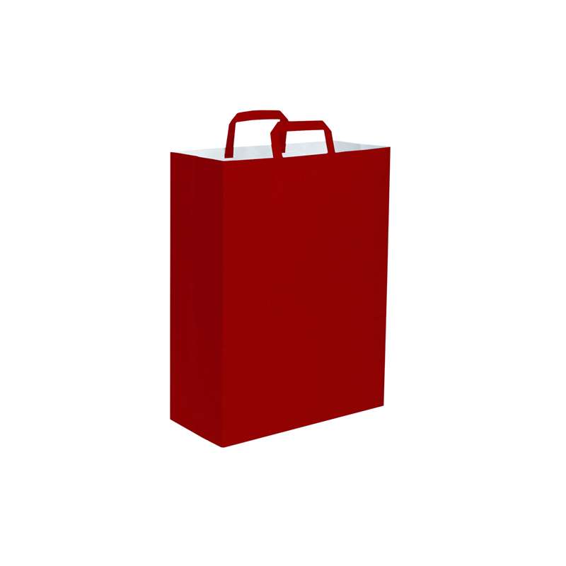 Shopper con scritte personalizzate f.to 45x48x15 cm.- cod. PG061