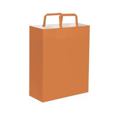 Shopper promozionali in carta f.to 26x39x14 cm. - cod. PG063