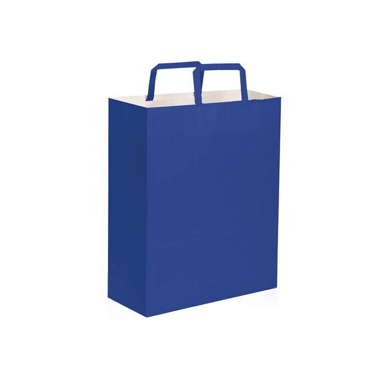 Shopper promozionali in carta f.to 26x39x14 cm. - cod. PG063