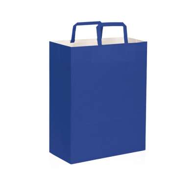 Shopper con logo stampato f.to 19x24x7 cm. - cod. PG065