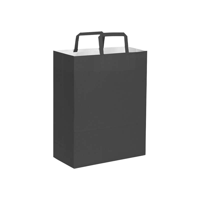 Shopper con logo stampato f.to 19x24x7 cm. - cod. PG065