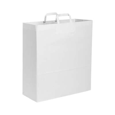 Shopper di carta da serigrafare con logo f.to 45x48x15 cm. - cod. PG066