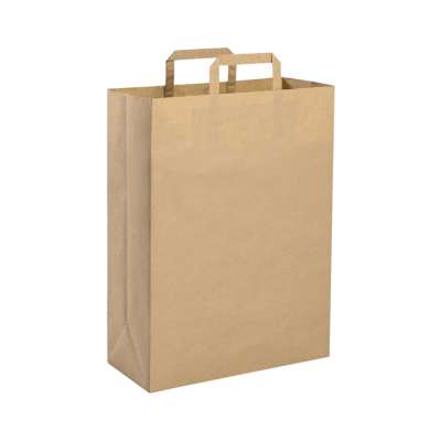 Shopper personalizzabile con scritte f.to 32x43x17 cm. - cod. PG073