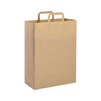 Shopper con scritte promozionali f.to 19x24x7 cm. - cod. PG079