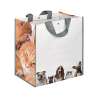 Borsa shopping con soffietto f.to 35 x 34,5 cm.