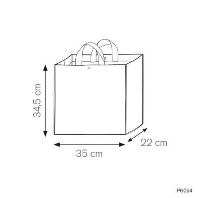Borsa shopping con soffietto - Dairybox cod. PG094MF