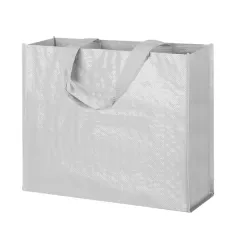 Borsa shopping in polipropilene riciclato f.to 45x40x18 cm.