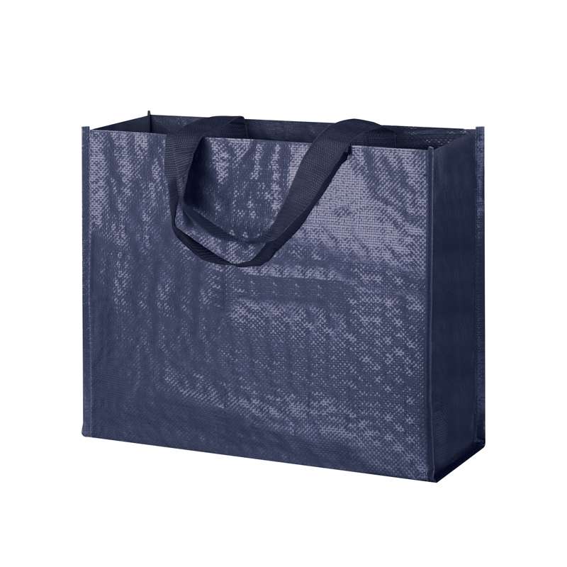 Borsa shopping in polipropilene riciclato f.to 45x40x18 cm. - cod. PG096