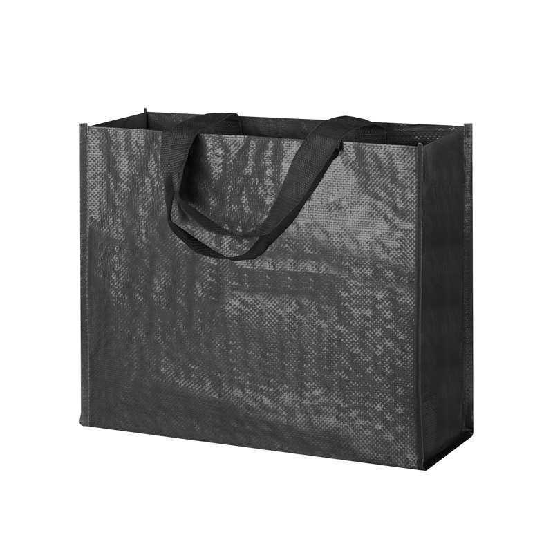 Borsa shopping in polipropilene riciclato f.to 45x40x18 cm. - cod. PG096