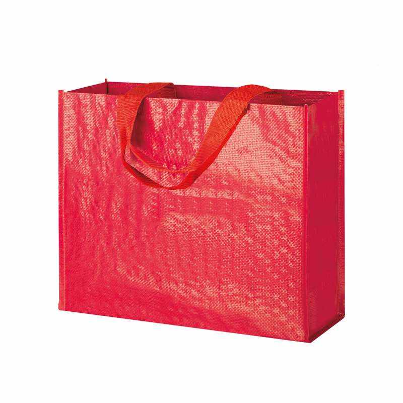 Borsa shopping in polipropilene riciclato f.to 45x40x18 cm. - cod. PG096