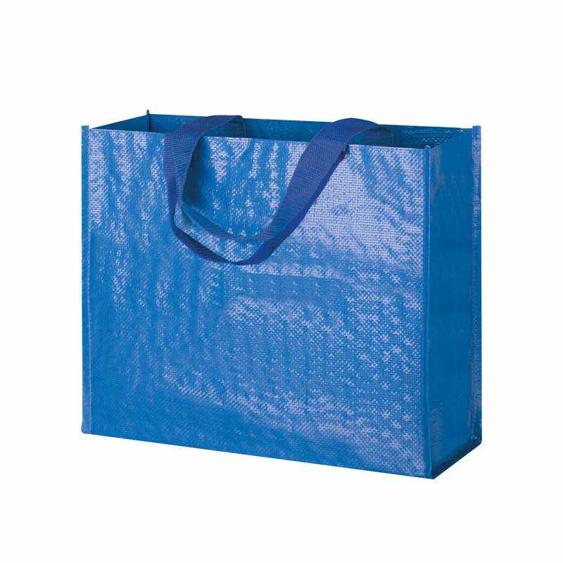 Borsa shopping in polipropilene riciclato f.to 45x40x18 cm. - cod. PG096