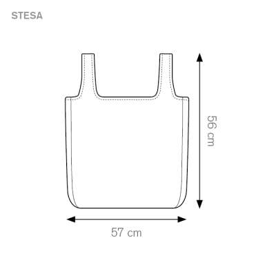 Borsa shopping nylon 210d - Tracy cod. PG106