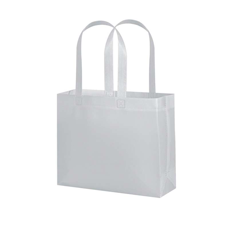 Borsa in tnt con manici lunghi da serigrafare f.to 40x35x12 cm. - cod. PG134