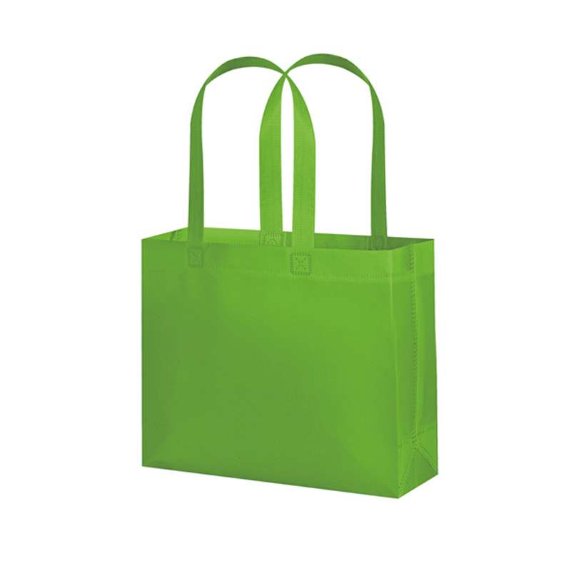 Borsa in tnt con manici lunghi da serigrafare f.to 40x35x12 cm. - cod. PG134