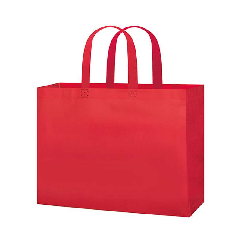 Borsa in TNT con soffietto personalizzata f.to 42x32x10 cm. - cod. PG145