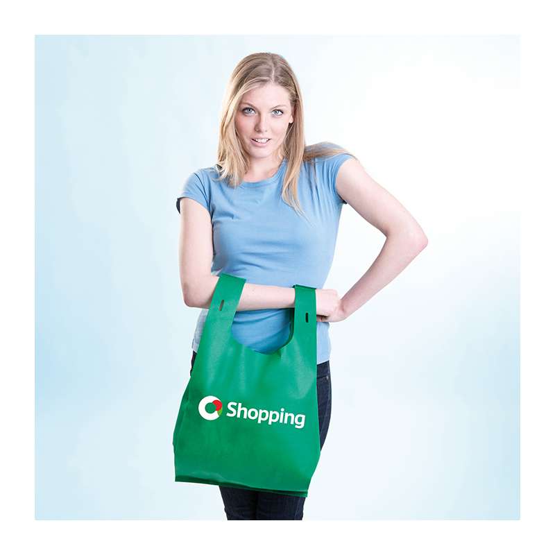 Borsa shopping in TNT f.to 31x56x17 cm. - cod. PG146