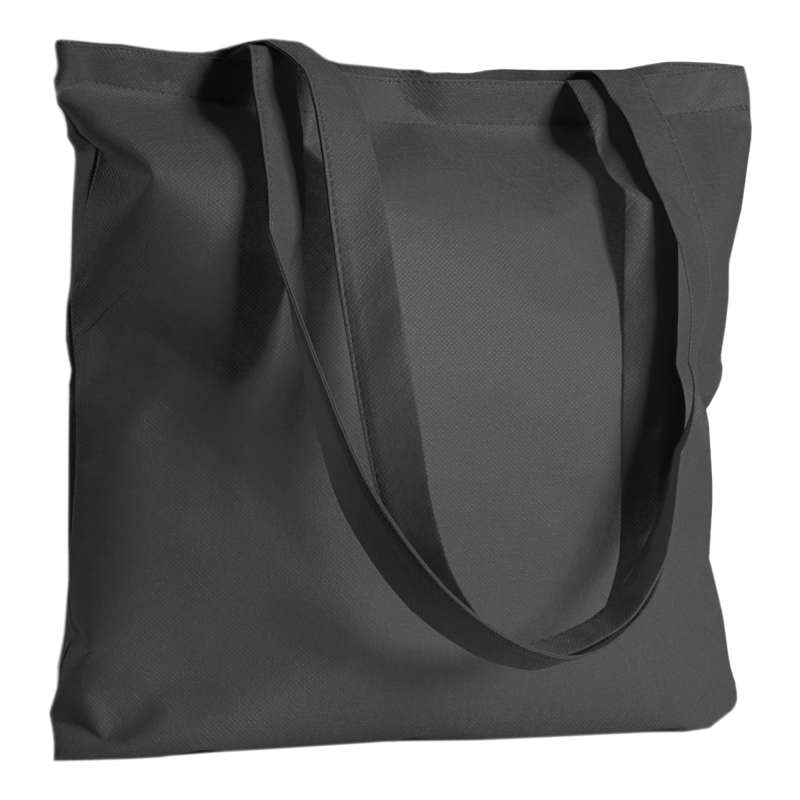 Borsa in tnt con manici lunghi da stampare f.to 42x42 cm. - cod. PG150