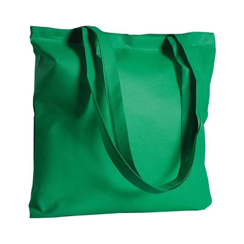 Borsa in tnt con manici lunghi da stampare f.to 42x42 cm. - cod. PG150