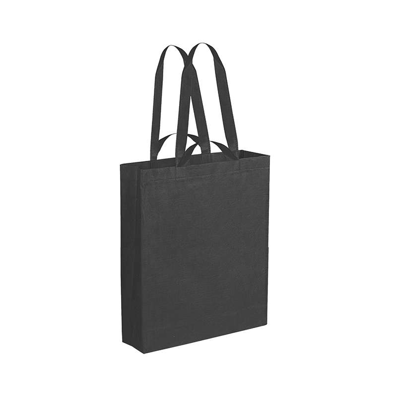 Borsa in TNT con soffietto da serigrafare f.to 40x50x10 cm. - cod. PG152