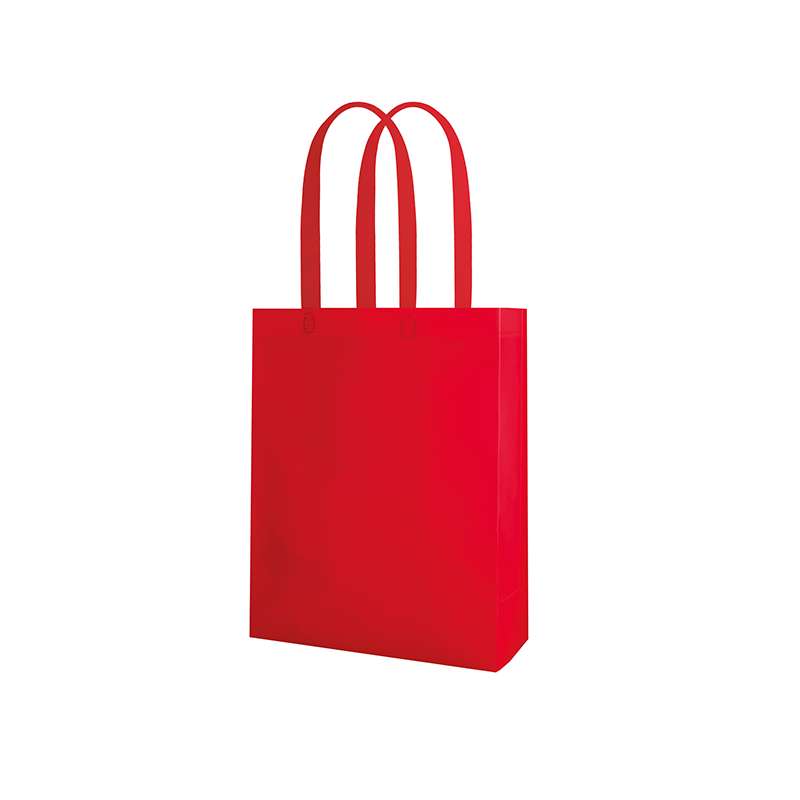 Borsa in TNT con soffietto personalizzabile f.to 36x40x9 cm. - cod. PG153