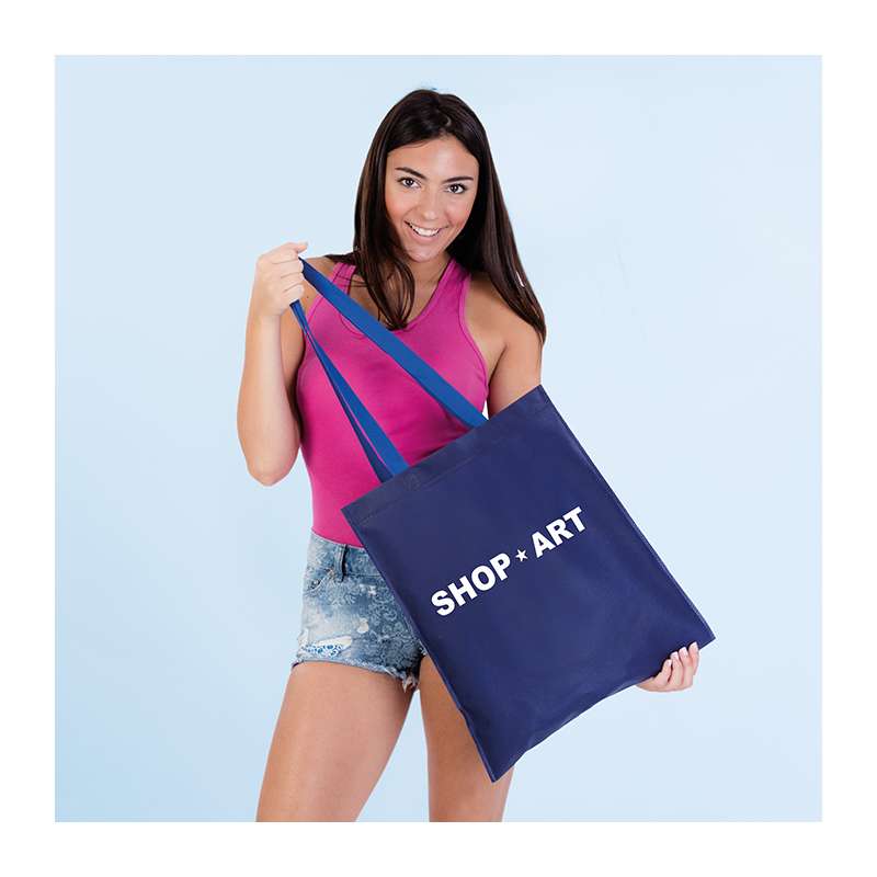 Borsa shopping in TNT da serigrafare f.to 38x42 cm. - cod. PG159