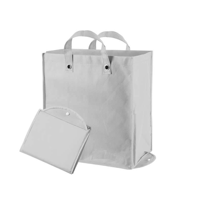 Borsa richiudibile da personalizzare con logo f.to 34,5x38,5x19 cm. - cod. PG163