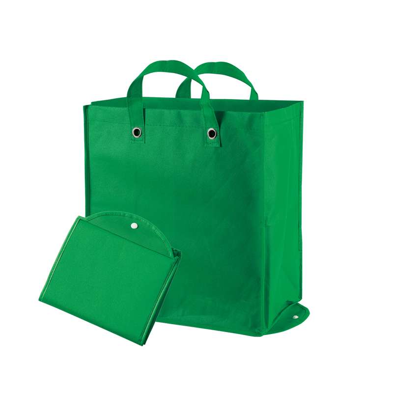 Borsa richiudibile da personalizzare con logo f.to 34,5x38,5x19 cm. - cod. PG163