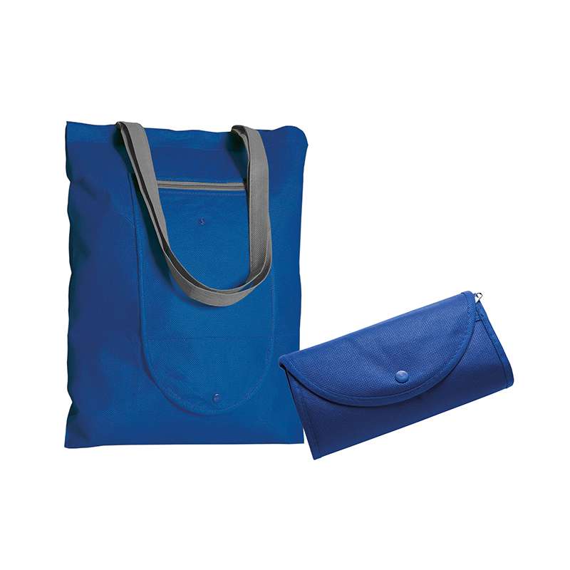 Borse in tnt con manici lunghi stampate f.to 39x47,5 cm. - cod. PG164