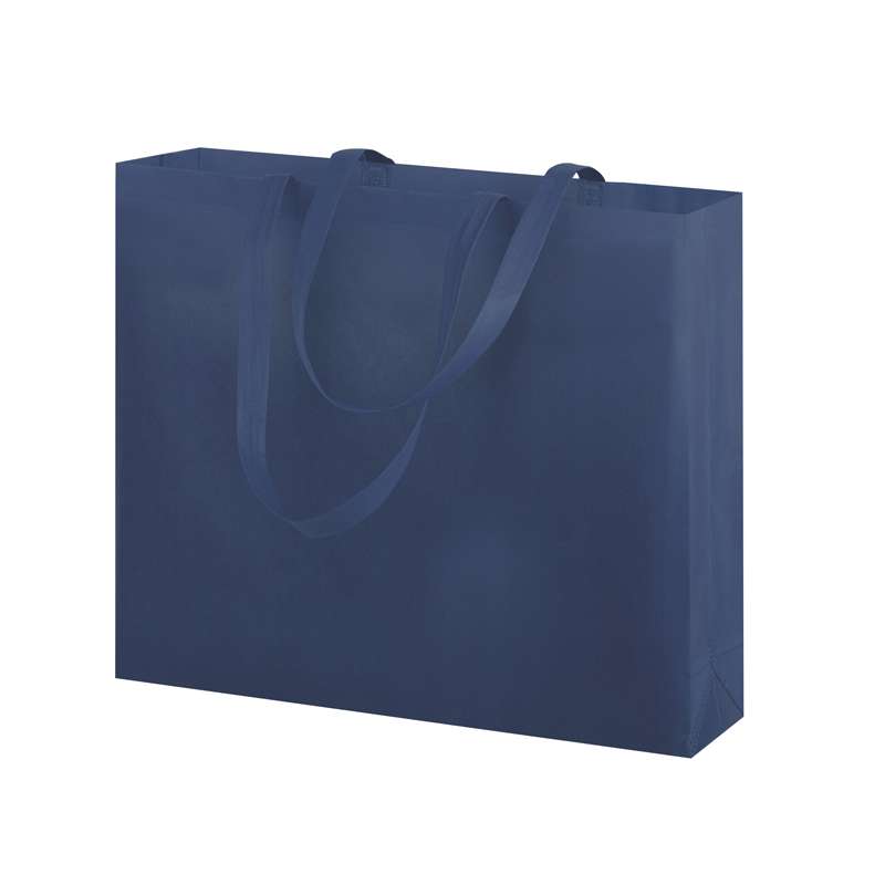 Borsa in tnt con manici lunghi da personalizzare f.to 38x34x12 cm. - cod. PG174