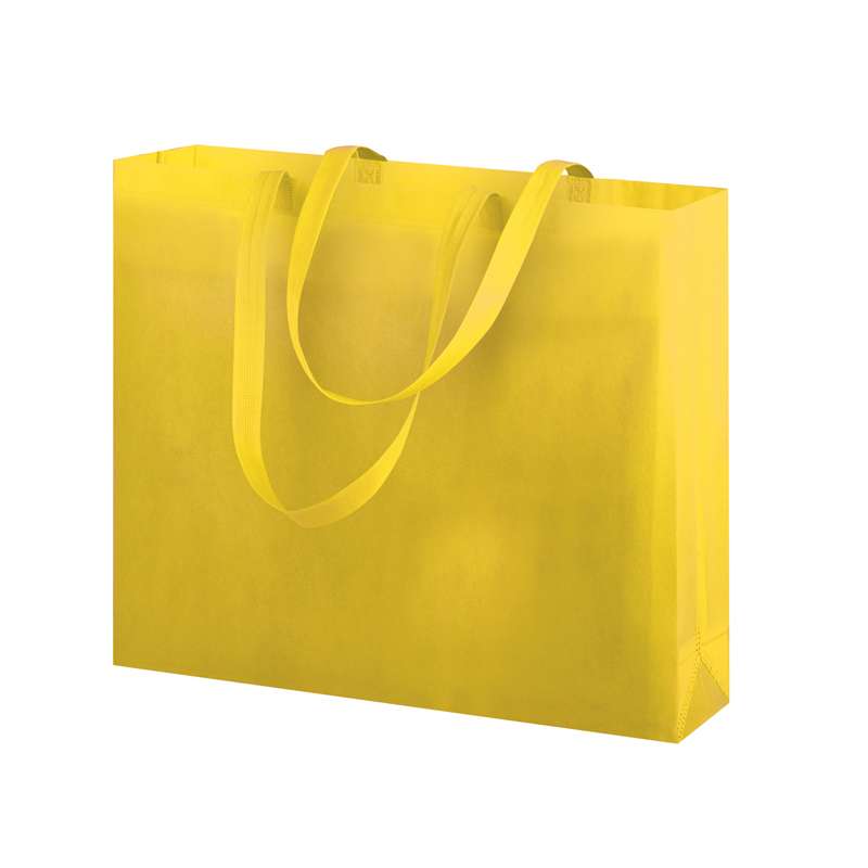 Borsa in tnt con manici lunghi da personalizzare f.to 38x34x12 cm. - cod. PG174