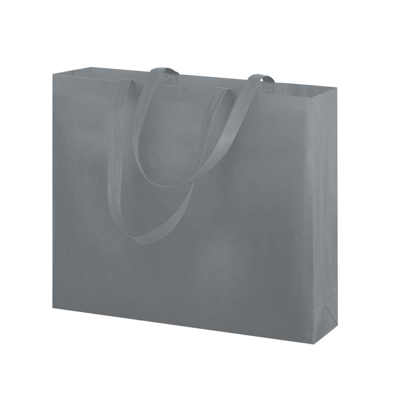 Borsa in tnt con manici lunghi da personalizzare f.to 38x34x12 cm. - cod. PG174