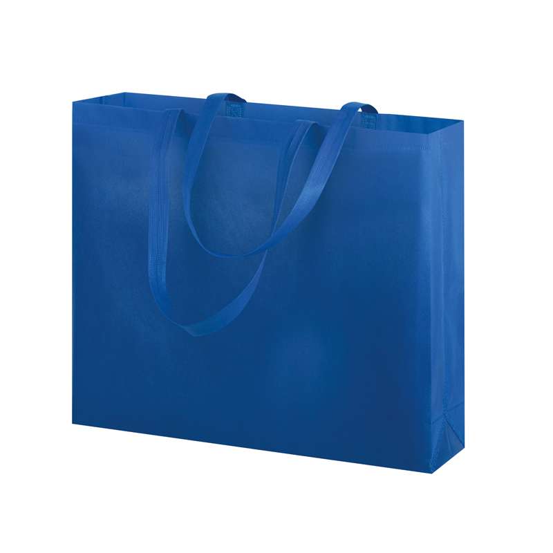 Borsa in tnt con manici lunghi da personalizzare f.to 38x34x12 cm. - cod. PG174