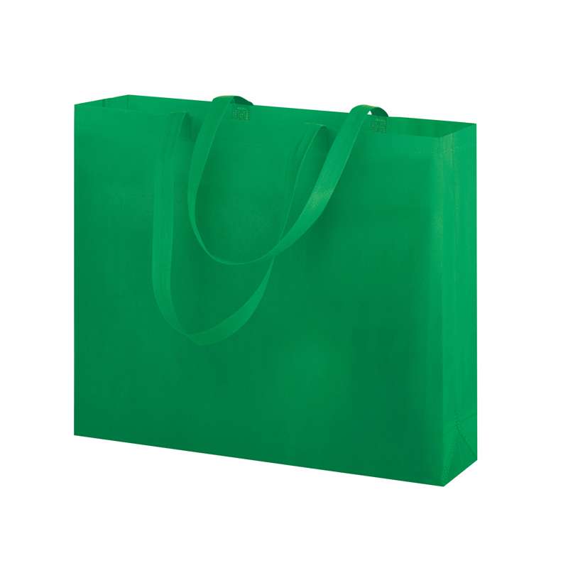 Borsa in tnt con manici lunghi da personalizzare f.to 38x34x12 cm. - cod. PG174