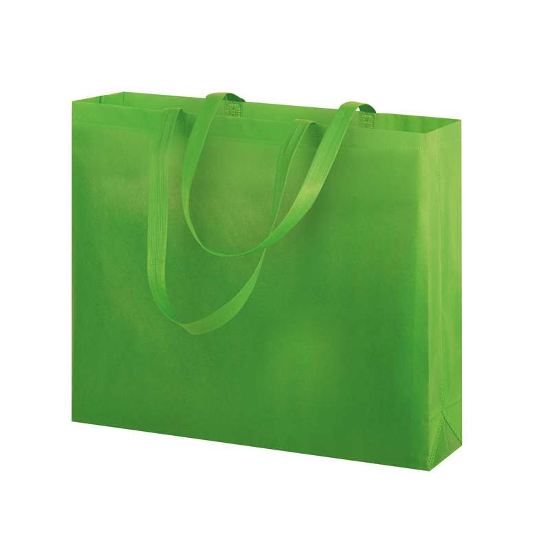 Borsa in tnt con manici lunghi da personalizzare f.to 38x34x12 cm. - cod. PG174