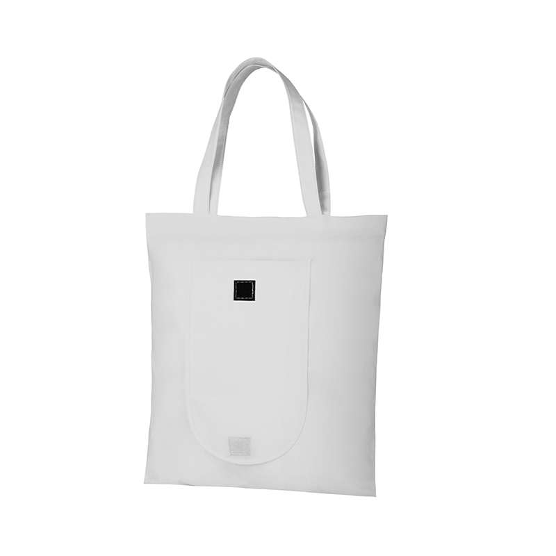 Borsa in tnt con manici lunghi richiudibile f.to 38x42 cm. - cod. PG175