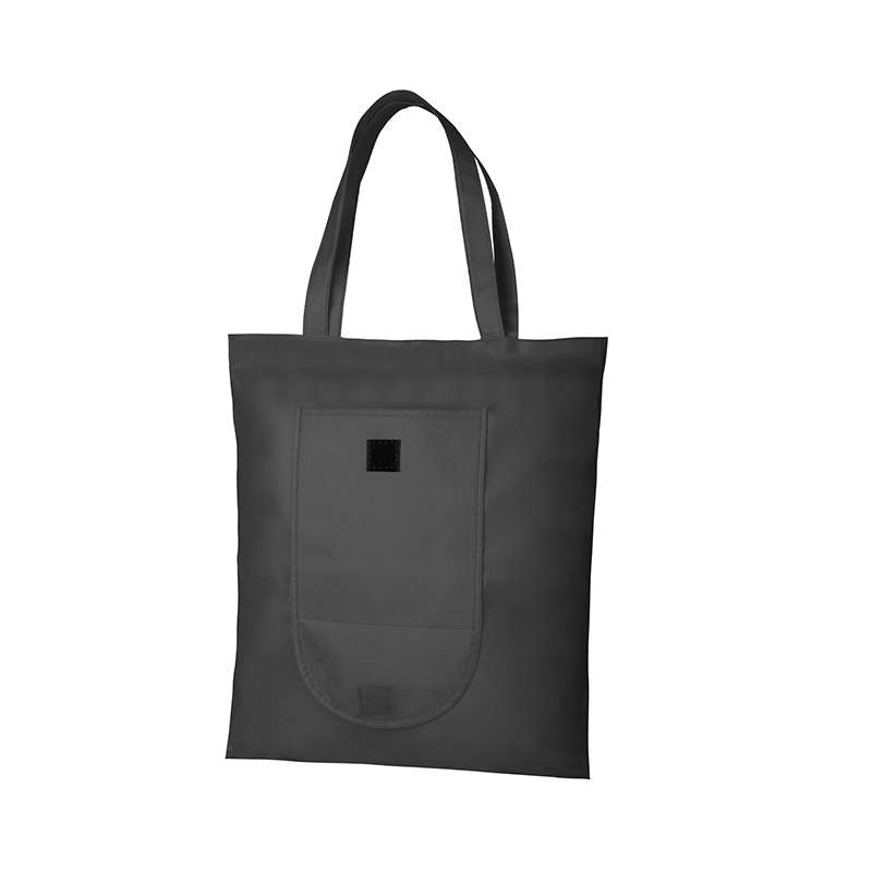 Borsa in tnt con manici lunghi richiudibile f.to 38x42 cm. - cod. PG175