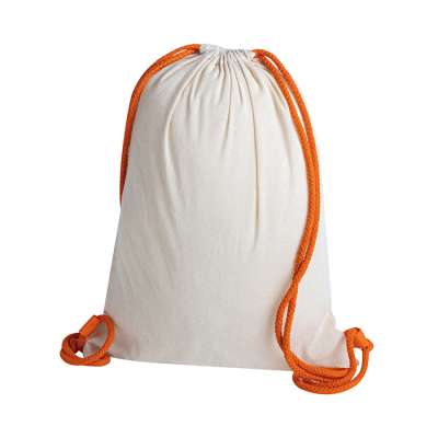 Sacca zaino 100% cotone - Hellas cod. PG197