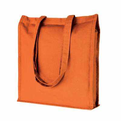 Borsa shopping con soffietto f.to 38x42x8 cm.