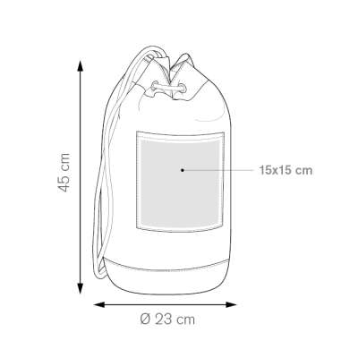 Sacca zaino juta e cotone - Jami cod. PG241