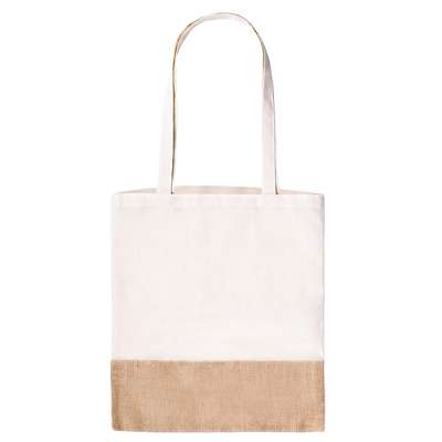 Borsa shopping cotone e juta - Kara cod. PG244