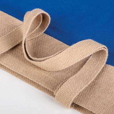 Borsa in cotone laminato e juta - James cod. PG248