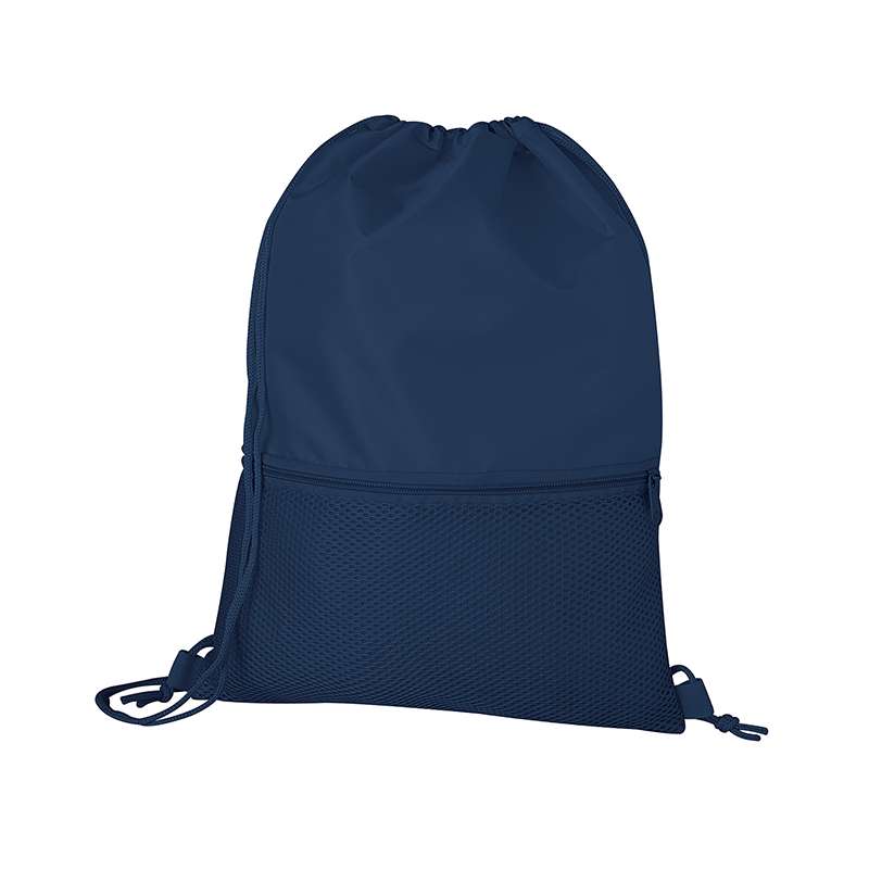 Sacca con tasca frontale f.to 33x44 cm. - cod. PG278