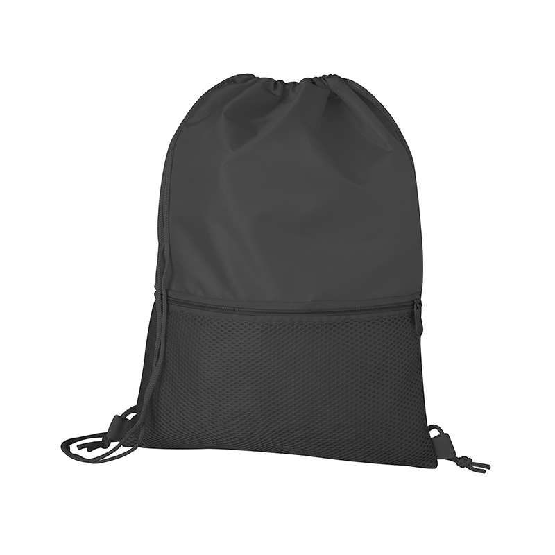 Sacca con tasca frontale f.to 33x44 cm. - cod. PG278