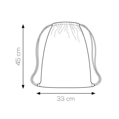 Sacca zaino nylon 210d - Play cod. PG280