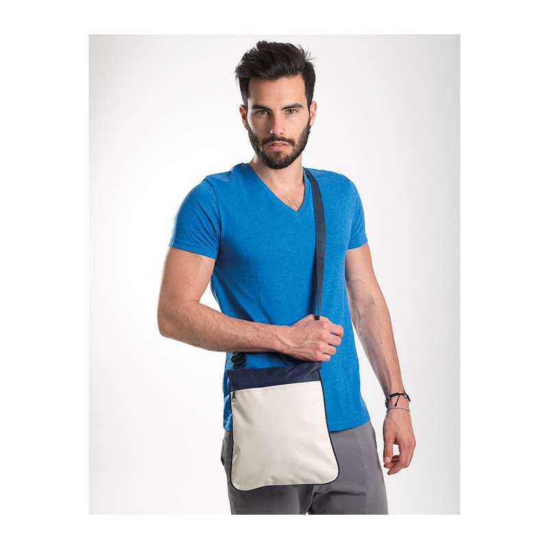 Tracolla regolabile bicolore nylon 600d - Baggy cod. PG370