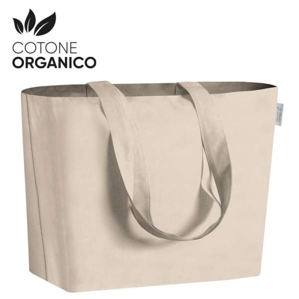 Shopper in 100% cotone organico - Daisy cod. PG407