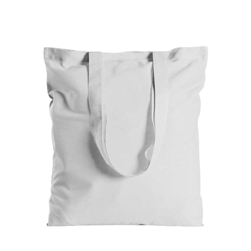 Borse in cotone stampate con scritte f.to 38x42 cm. - cod. PG421